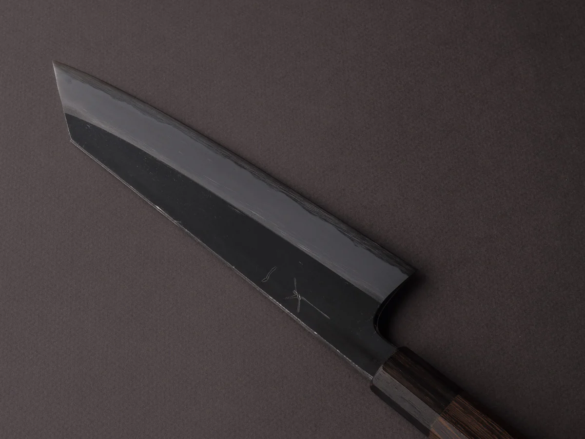 Hitohira - Togashi - White #2 - Kurouchi - 210mm Kiritsuke Gyuto - Tagayasan Handle - Image 2