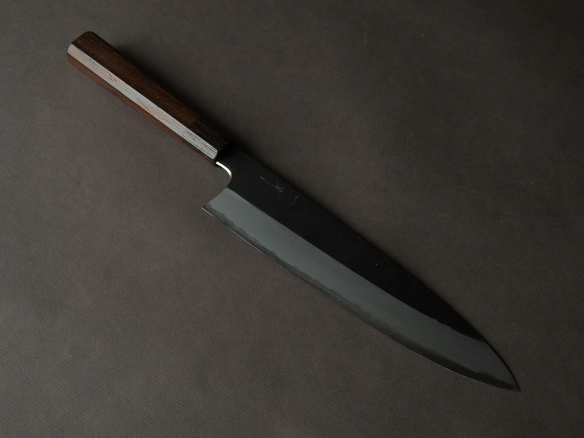 Hitohira - Togashi - White #2 - Kurouchi - 240mm Gyuto - Tagayasan Handle