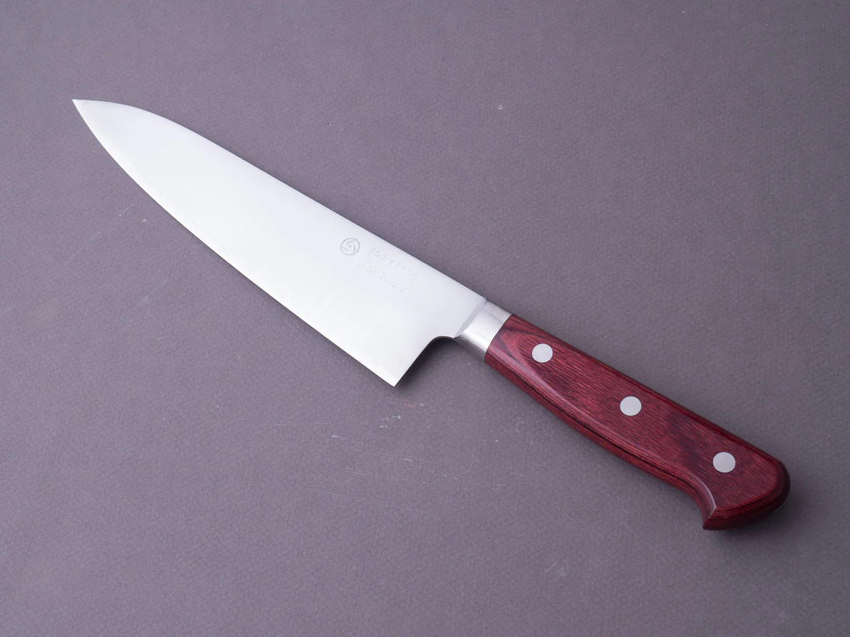 Hitohira - TP - SG2 - Migaki - Gyuto - 180mm - Western Handle - Image 13