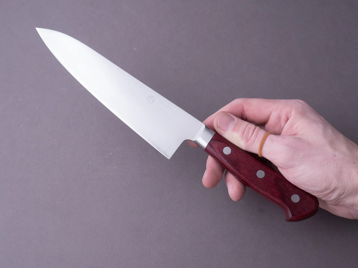 Hitohira - TP - SG2 - Migaki - Gyuto - 180mm - Western Handle - Image 6