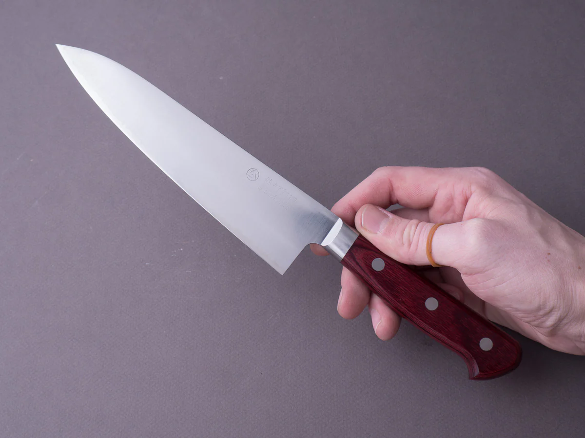 Hitohira - TP - SG2 - Migaki - Gyuto - 180mm - Western Handle - Image 7