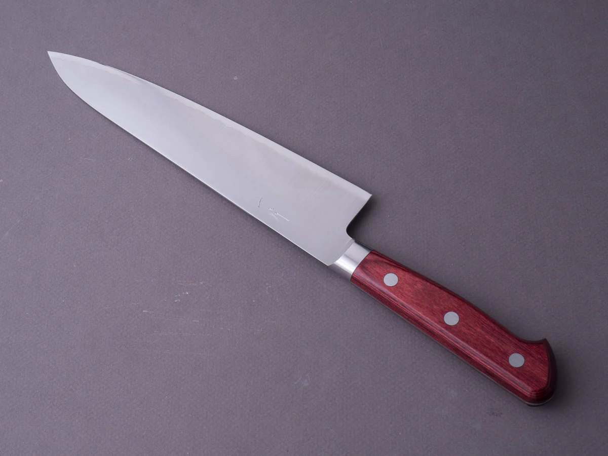 Hitohira - TP - 210mm Gyuto - Western Handle - Image 11
