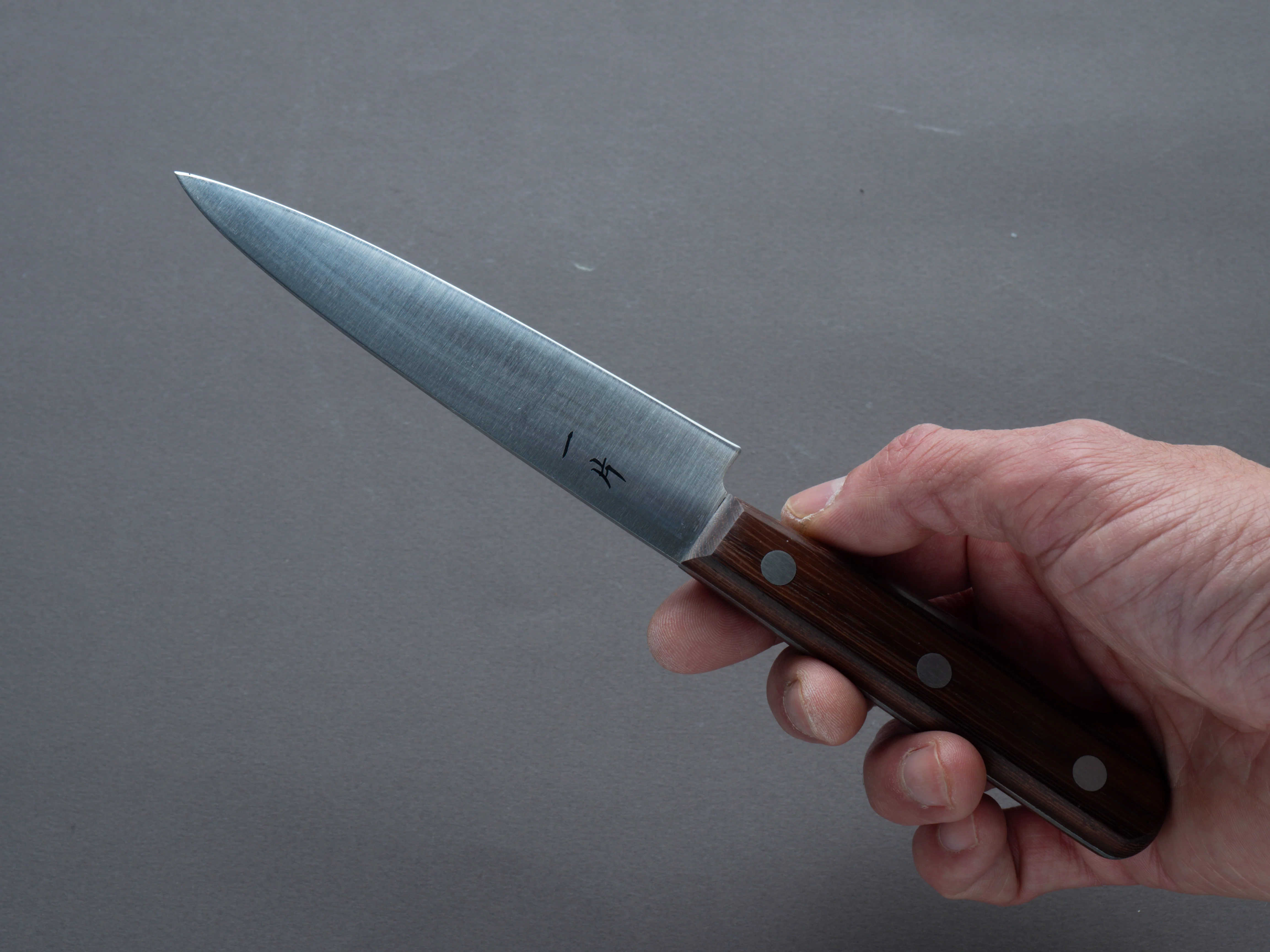 Hitohira - Vintage SK - 120mm Petty - Tagayasan Handle - No Bolster - Image 4