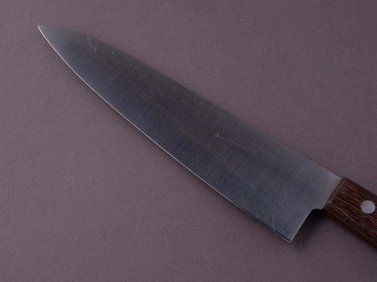Hitohira - Vintage SK - 180mm Gyuto - Tagayasan Handle - No Bolster - Image 5