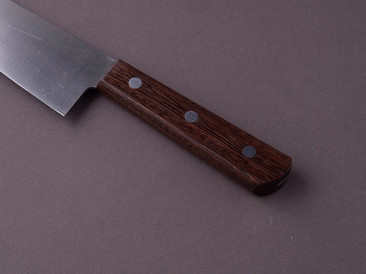 Hitohira - Vintage SK - 180mm Gyuto - Tagayasan Handle - No Bolster - Image 6
