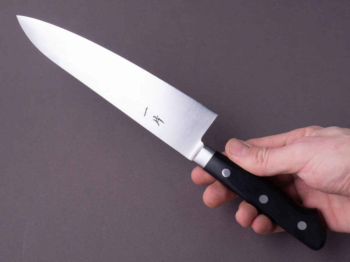 Hitohira - Vintage SK - 195mm Gyuto - Western Pakka Handle - Image 2