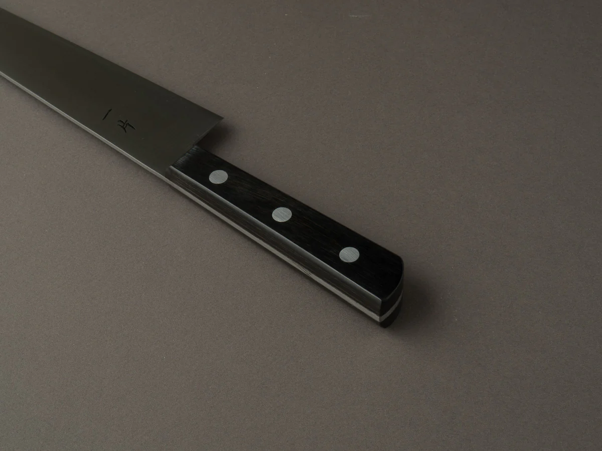 Hitohira - Vintage SK - 300mm Sujihiki - Ebony Handle (No Bolster) - Image 4