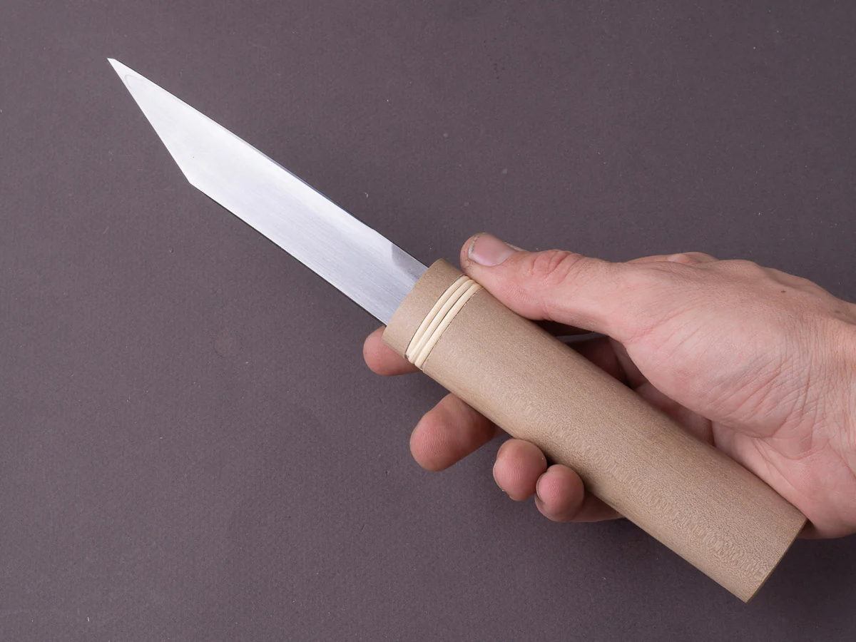 Iwasaki - Yokote Kogatana - Carbon - Kurouchi - 55mm - Magnolia Sheath - Image 2
