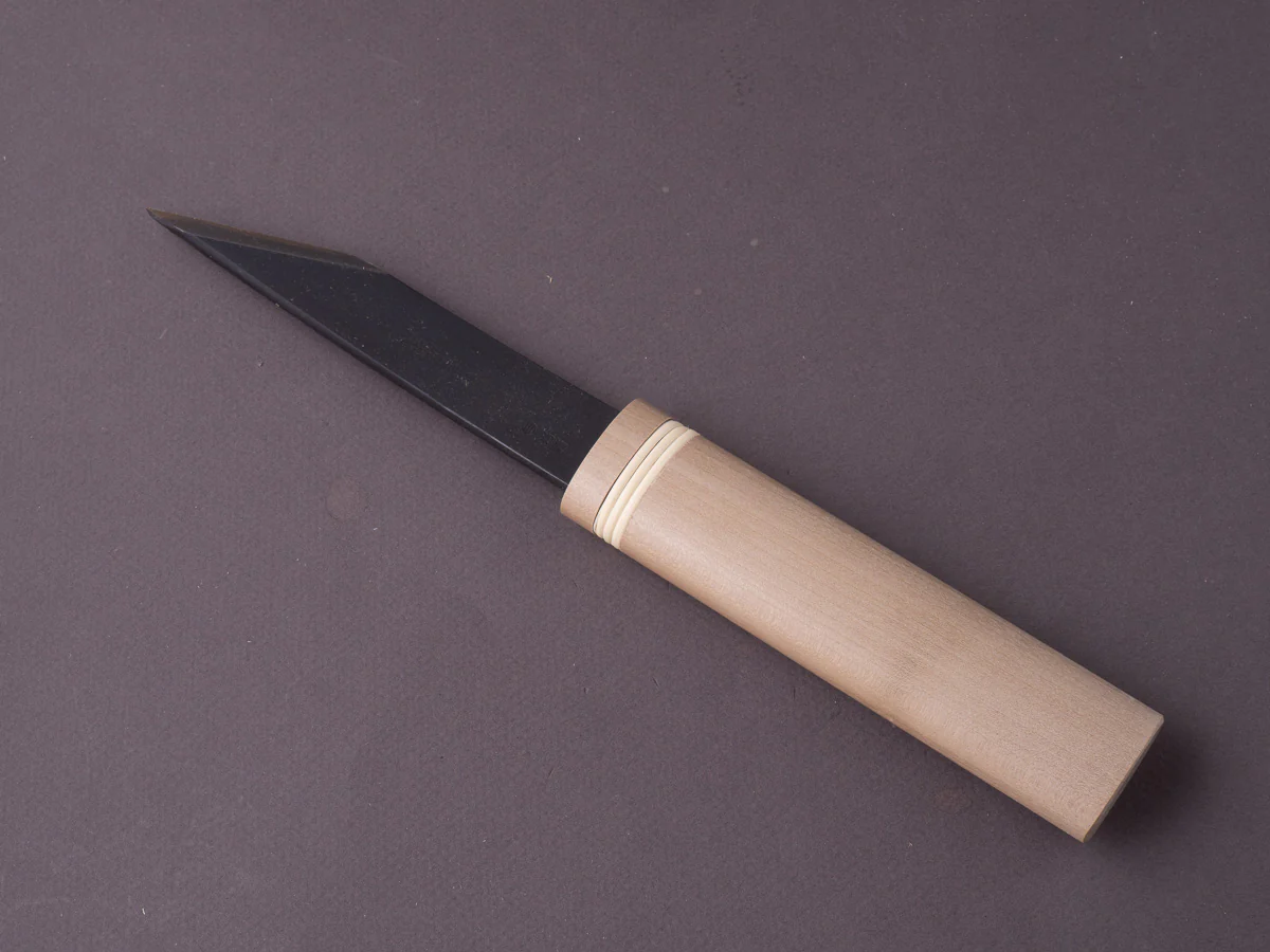 Iwasaki - Yokote Kogatana - Carbon - Kurouchi - 55mm - Magnolia Sheath - Image 6