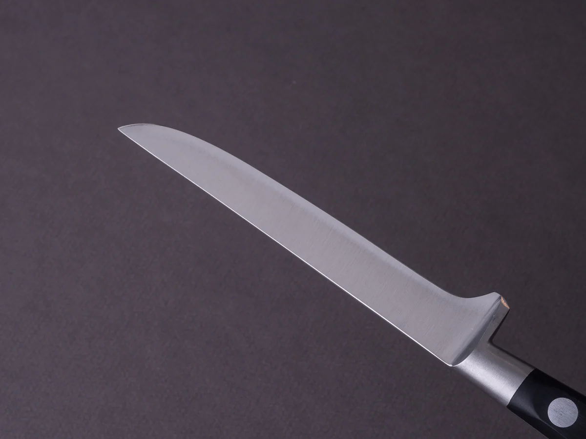 K Sabatier - Authentique 1834 Ltd - Stainless - Boning - 5" - Western Handle - Leather Sheath - Image 3
