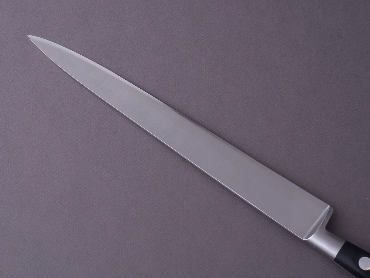 K Sabatier - Authentique 1834 Ltd - Stainless - Slicer - 10" - Western Handle - Leather Sheath - Image 5