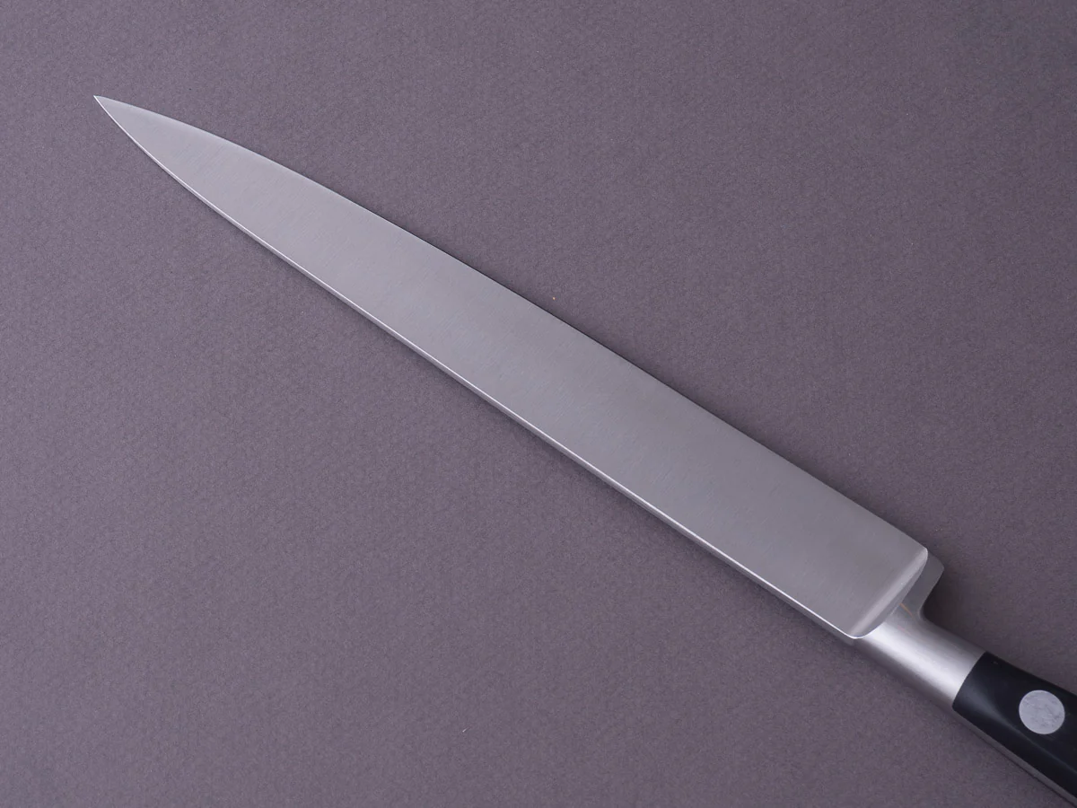 K Sabatier - Authentique 1834 Ltd - Stainless - 8" Fillet - Western Handle - Leather Sheath - Image 3