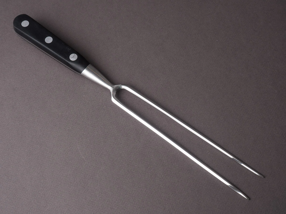 K Sabatier - Authentique 1834 Ltd - Stainless - Bayonet Fork - Western Handle - Leather Sheath