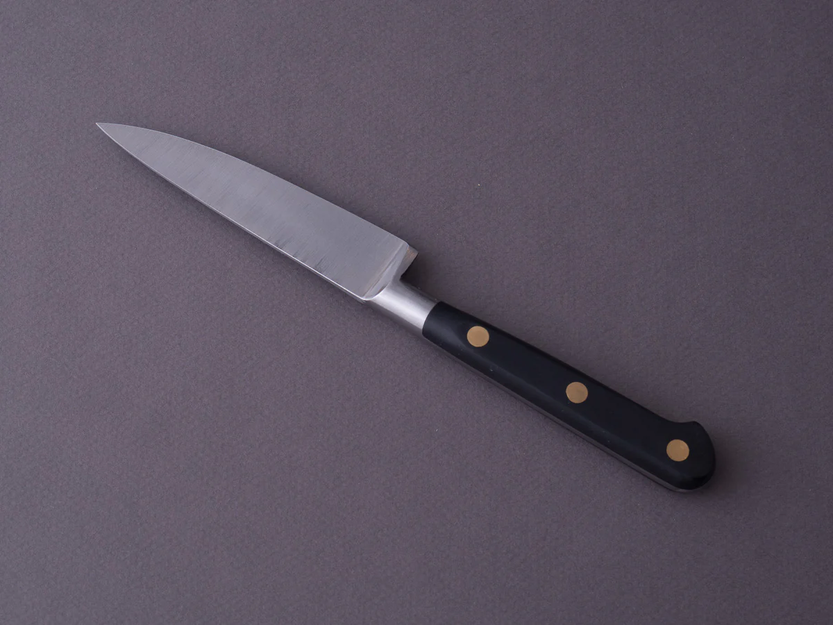 K Sabatier - Authentique - Carbon - Paring - 4" - Western Handle - Image 8