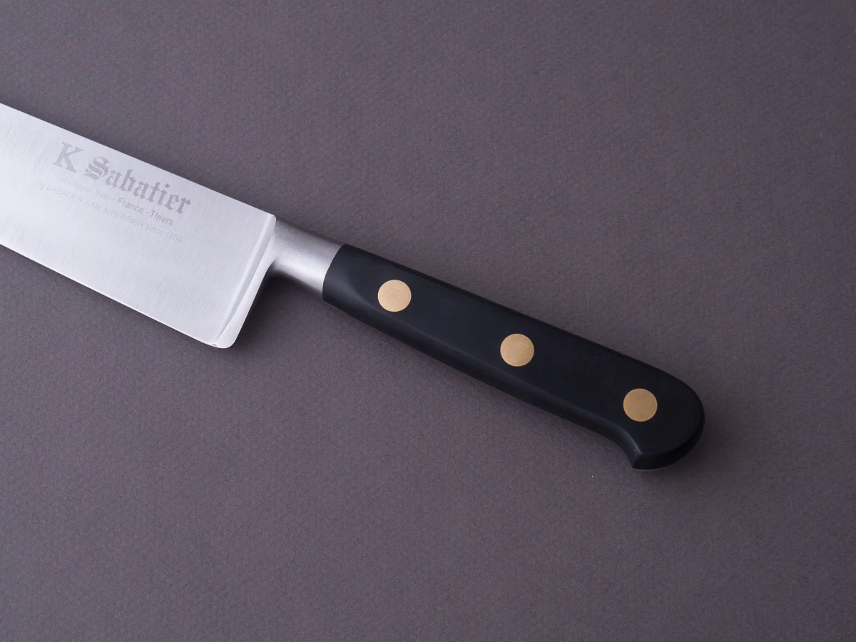 K Sabatier - Authentique - Carbon - Chef - 8" - Western Handle - Image 7