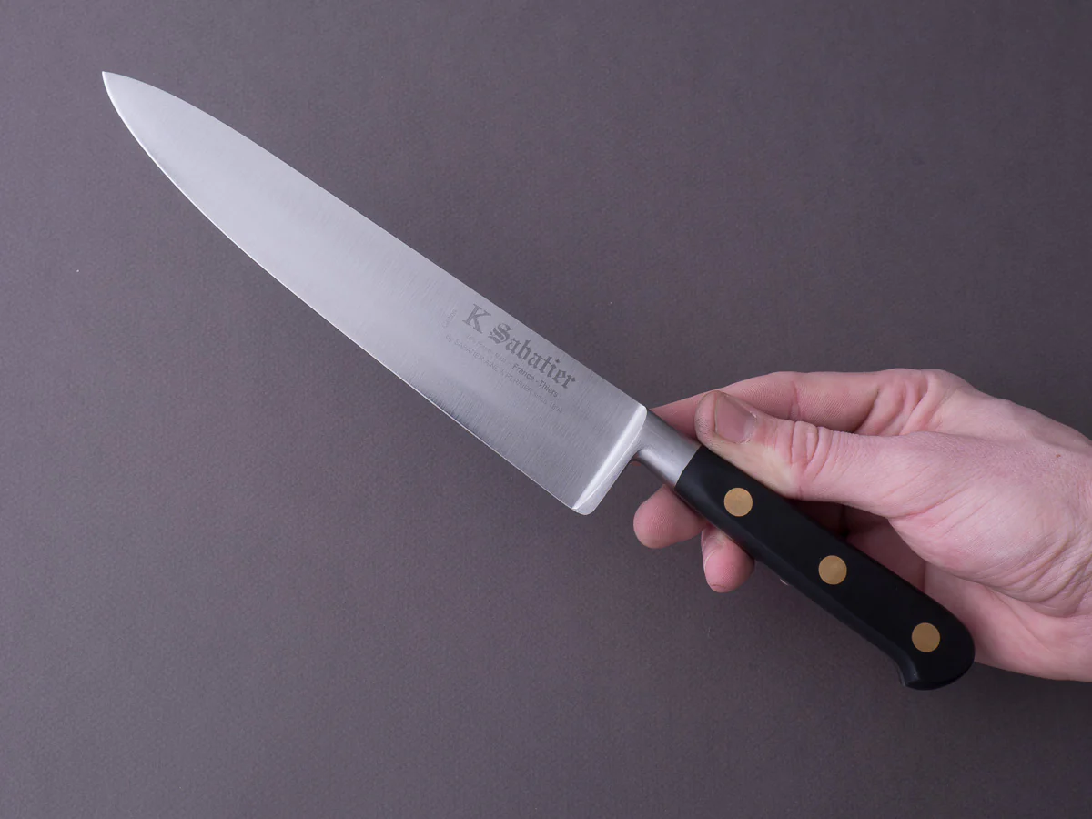 K Sabatier - Authentique - Carbon - Chef - 8" - Western Handle - Image 9