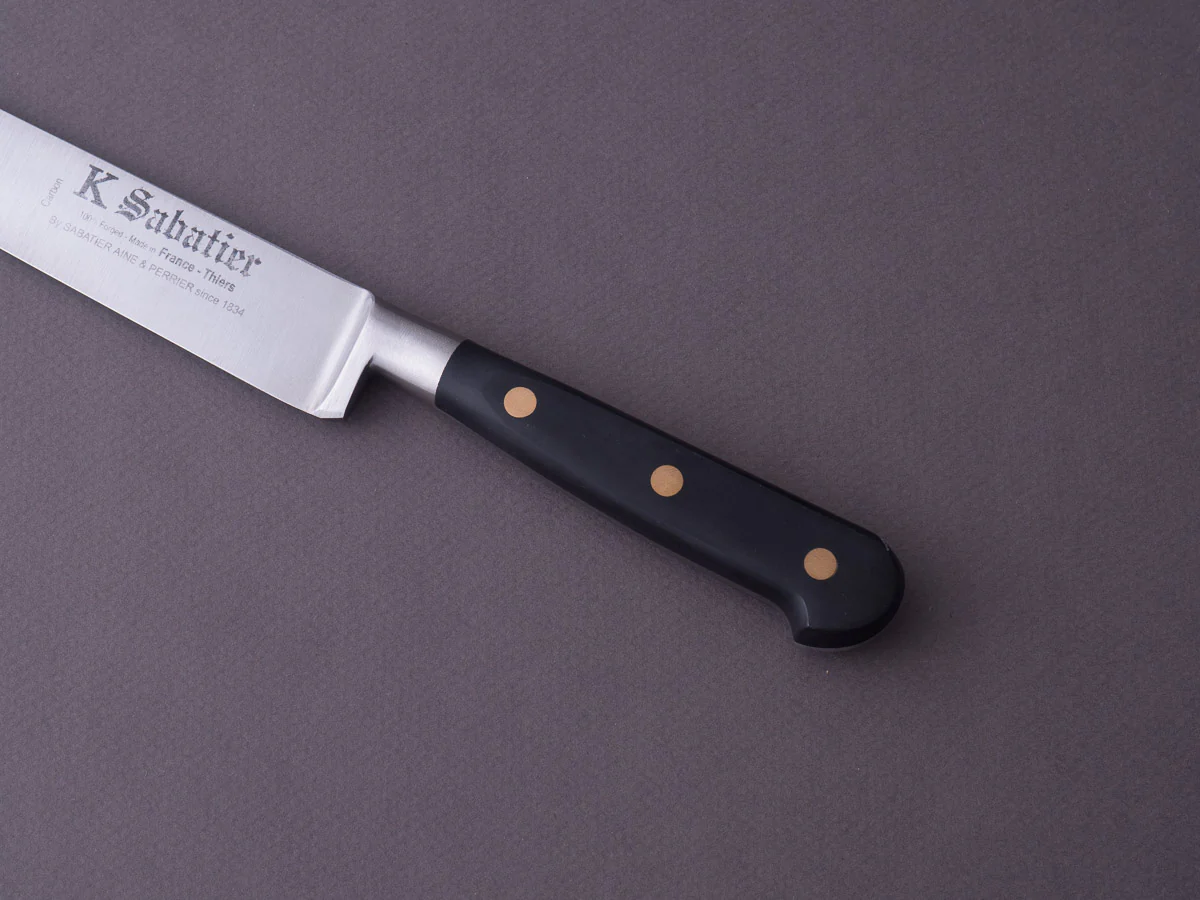 K Sabatier - Authentique - Carbon - Fillet - 8" - Western Handle - Image 6