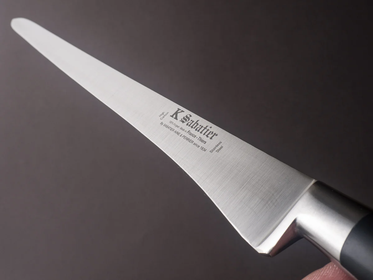 K Sabatier - Authentique - Stainless - Salmon Slicer - 12" - Western Handle - Image 12