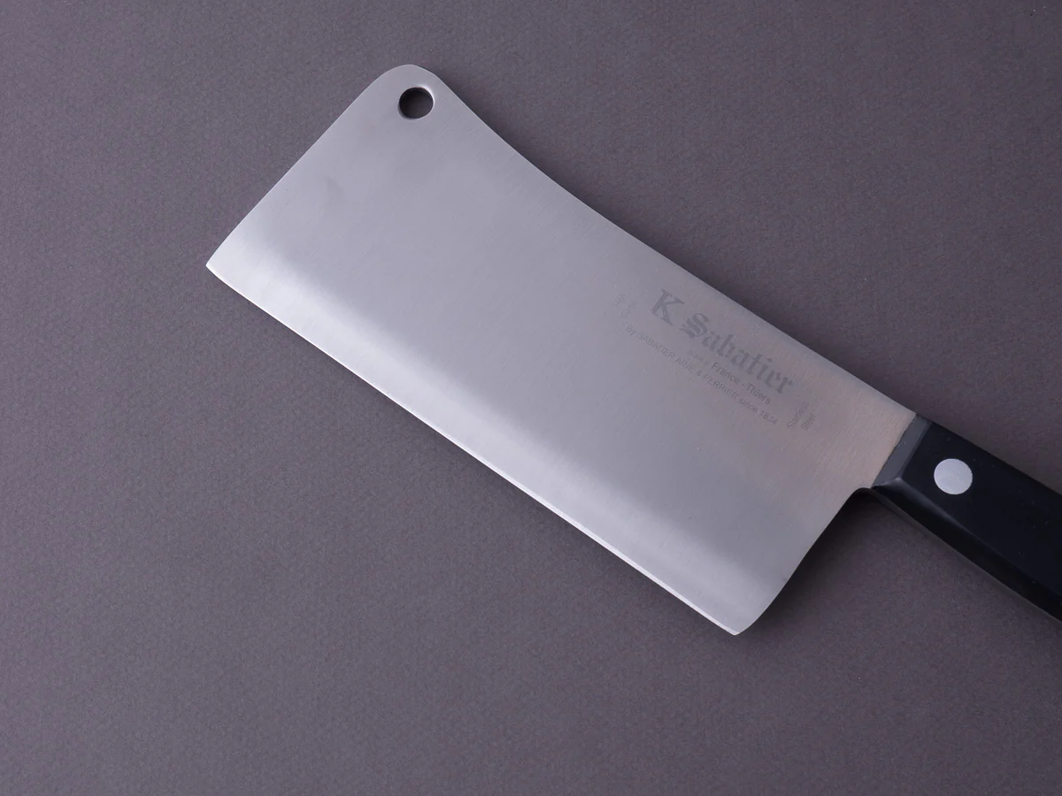K Sabatier - Authentique - Stainless - Meat Cleaver - 6" - Western Handle - Image 11