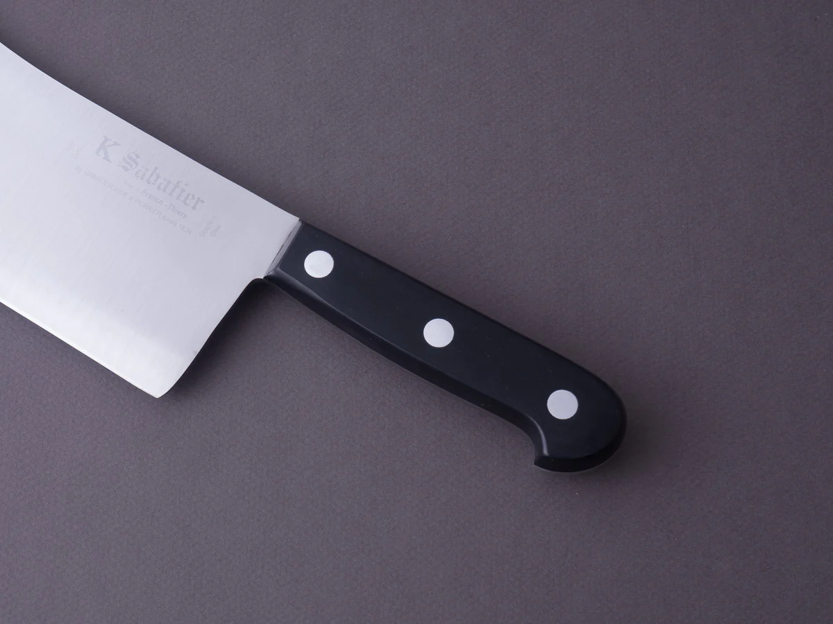 K Sabatier - Authentique - Stainless - Meat Cleaver - 6" - Western Handle - Image 5