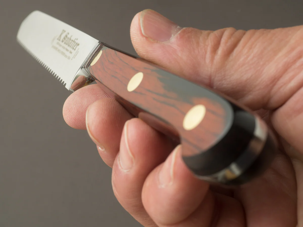 K Sabatier - Auvergne - Stainless - 5" Tomato Knife - Western Handle - Image 9