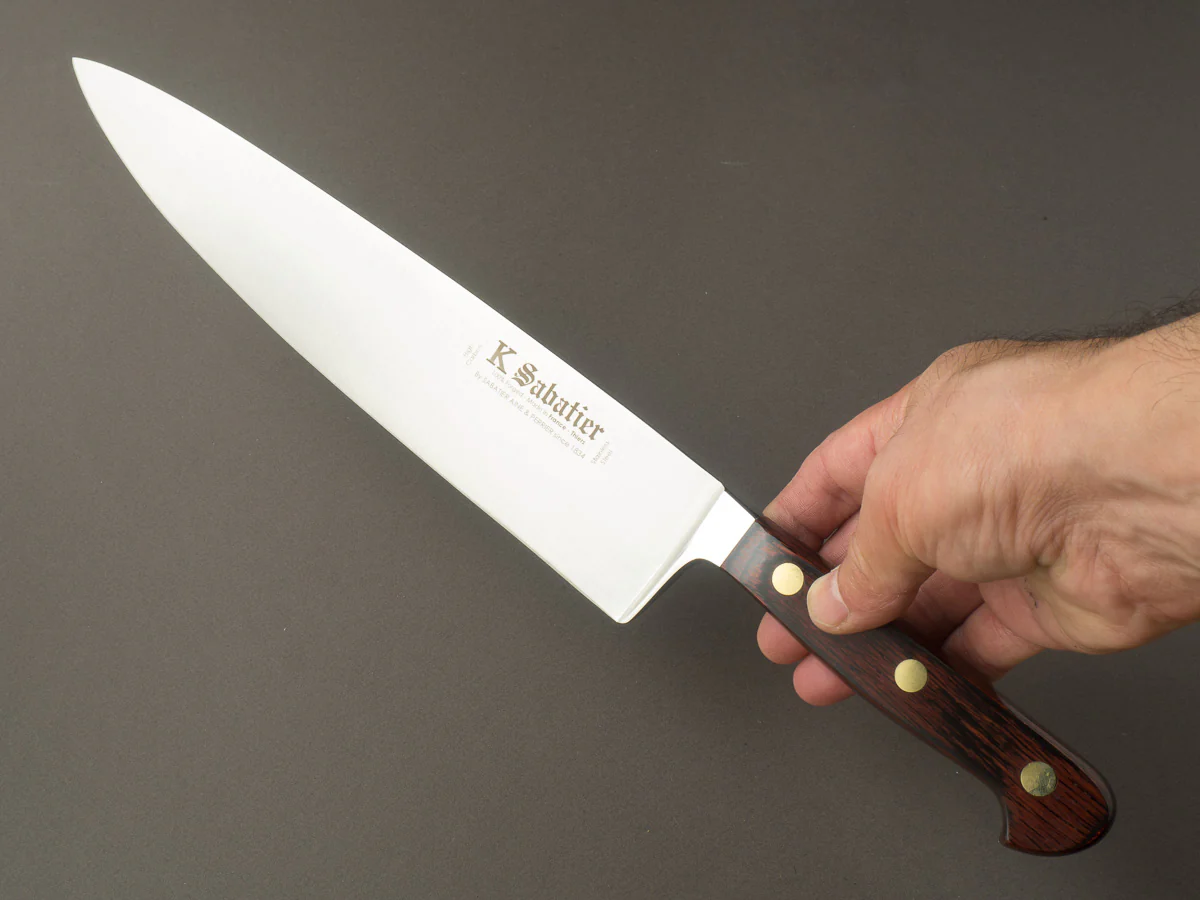 K Sabatier - Auvergne - Stainless - 10" Chef Knife - Western Handle - Image 5