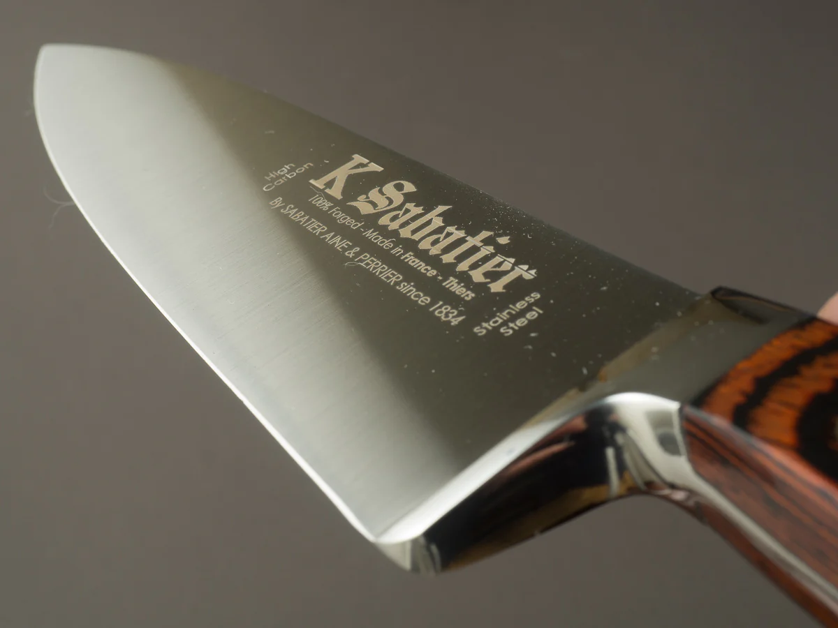 K Sabatier - Auvergne - Stainless - 6" Chef Knife - Western Handle - Image 10