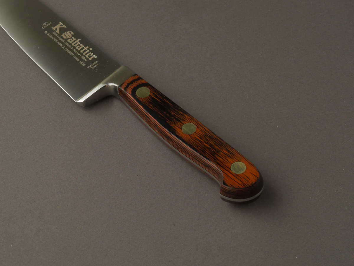 K Sabatier - Auvergne - Stainless - 6" Chef Knife - Western Handle - Image 4