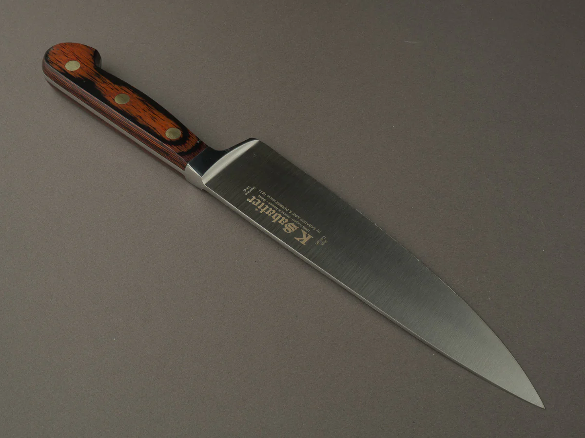 K Sabatier - Auvergne - Stainless - 8" Chef Knife - Western Handle