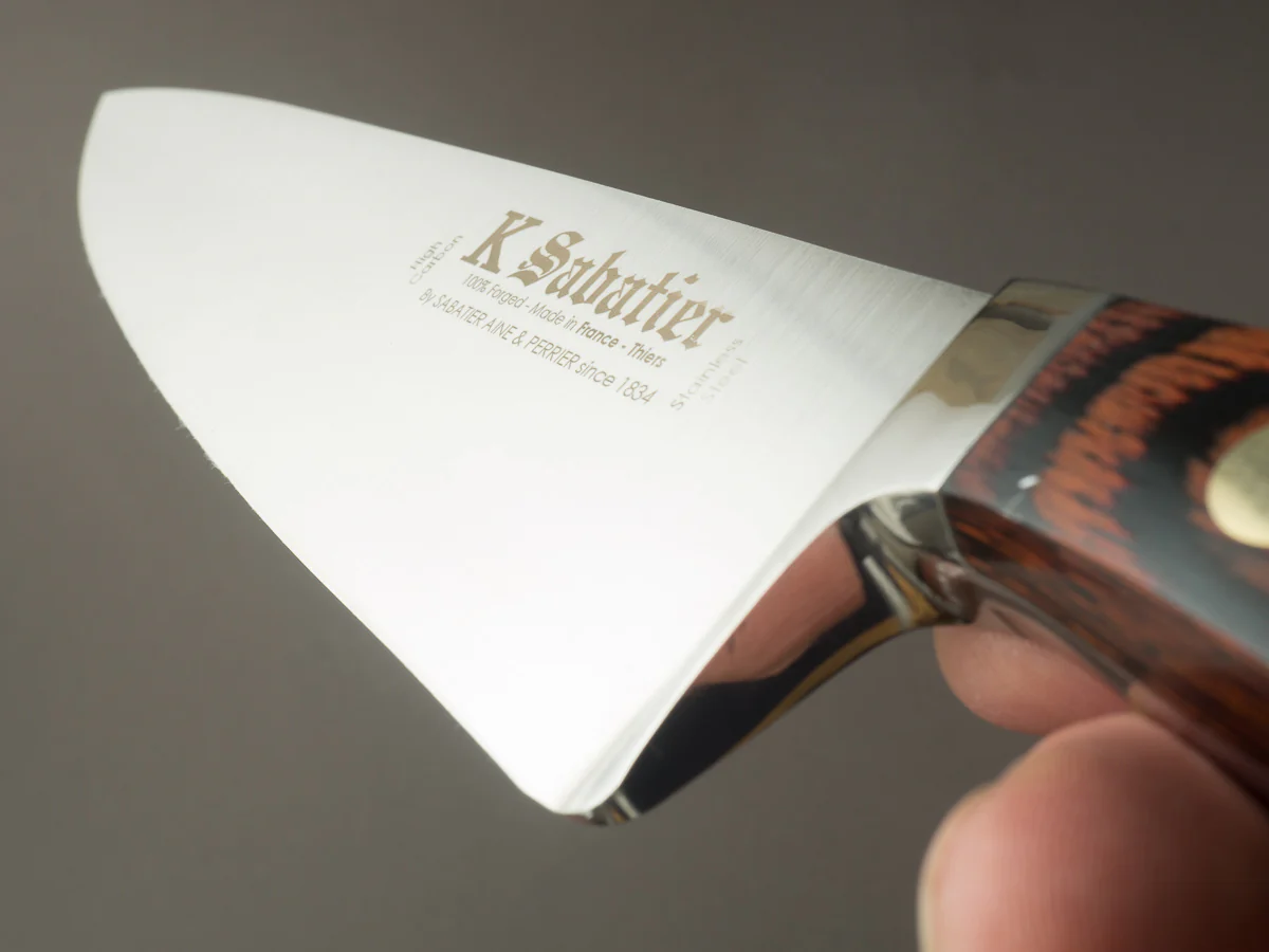 K Sabatier - Auvergne - Stainless - 8" Chef Knife - Western Handle - Image 10