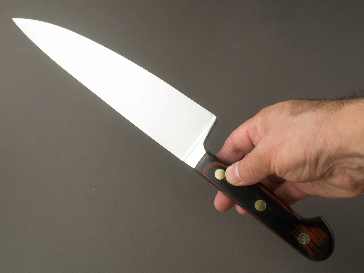 K Sabatier - Auvergne - Stainless - 8" Chef Knife - Western Handle - Image 6