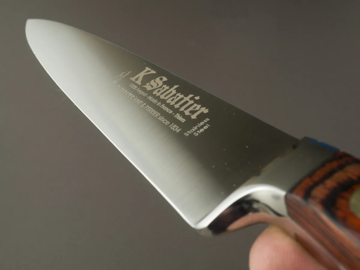 K Sabatier - Auvergne - Stainless - 8" Slicer - Western Handle - Image 10