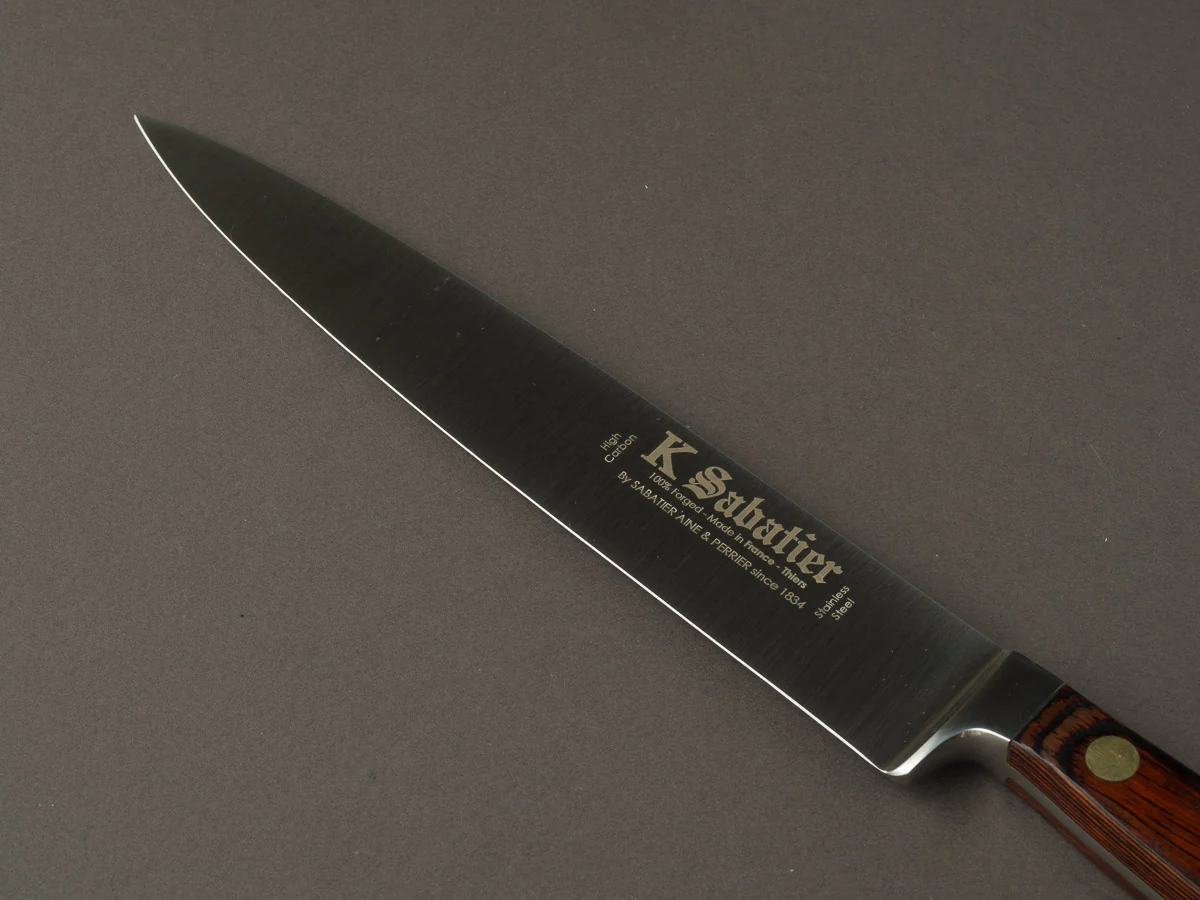 K Sabatier - Auvergne - Stainless - 8" Slicer - Western Handle - Image 2