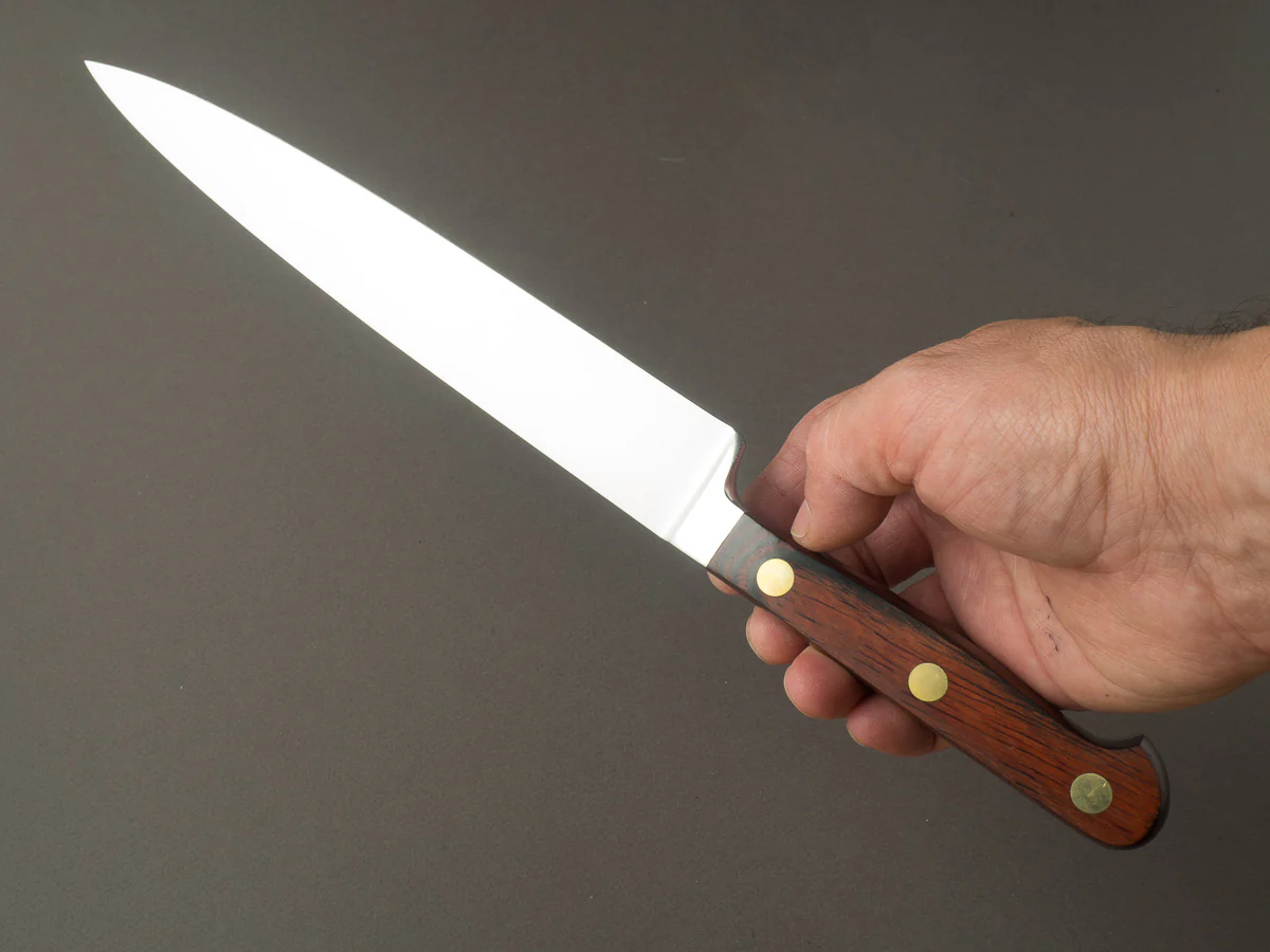 K Sabatier - Auvergne - Stainless - 8" Slicer - Western Handle - Image 6
