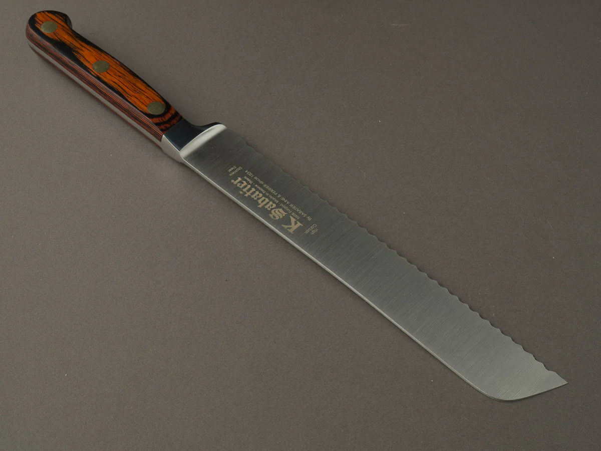 K Sabatier - Auvergne - Stainless - 8" Bread Knife - Western Handle