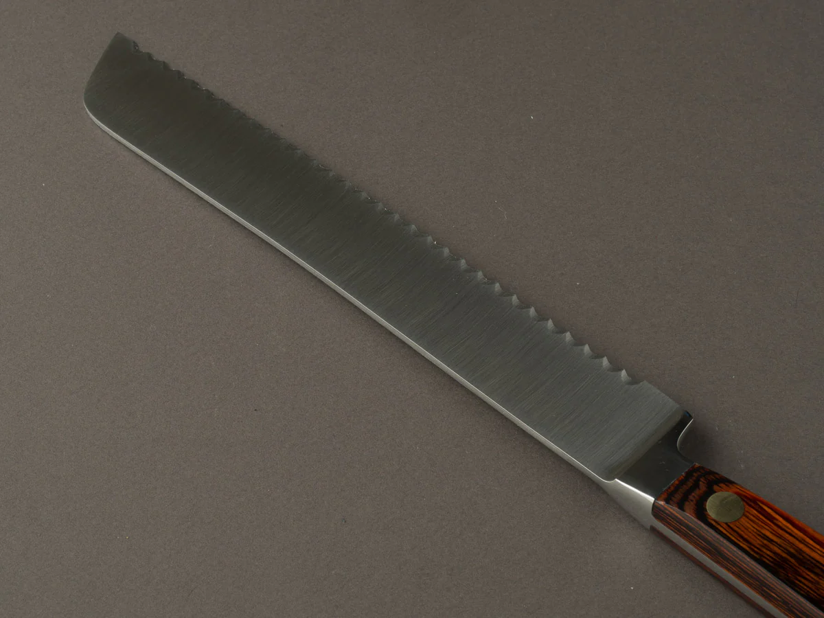 K Sabatier - Auvergne - Stainless - 8" Bread Knife - Western Handle - Image 3