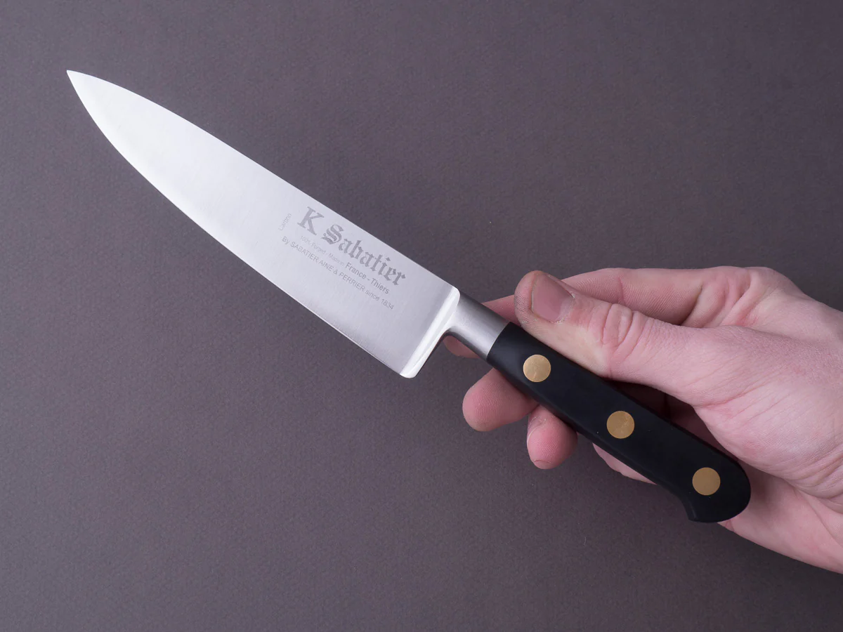 K Sabatier - Authentique - Carbon - Chef - 6" - Western Handle - Image 9