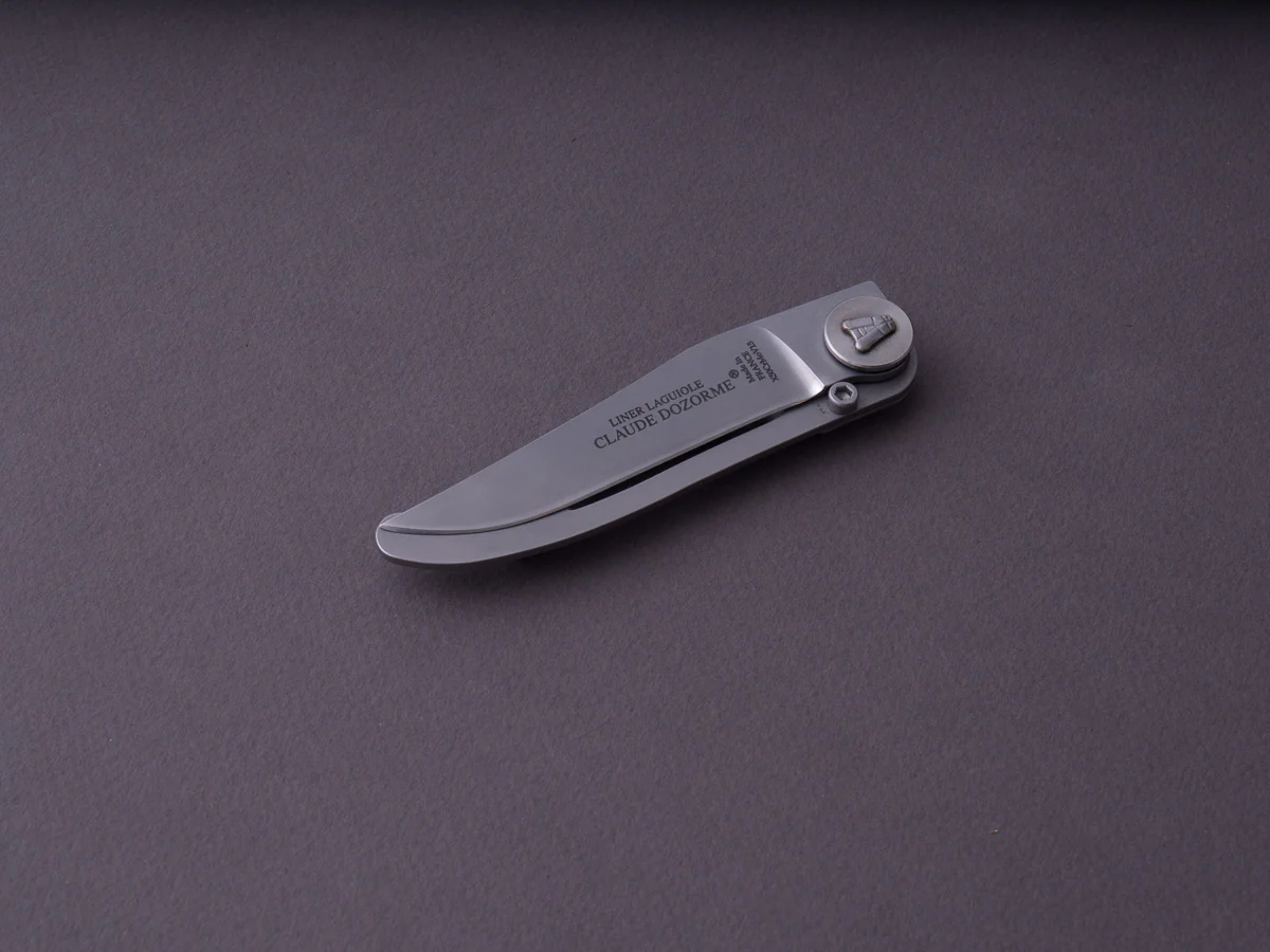 Dozorme - Laguiole - Liner Lock - Silver - Image 3