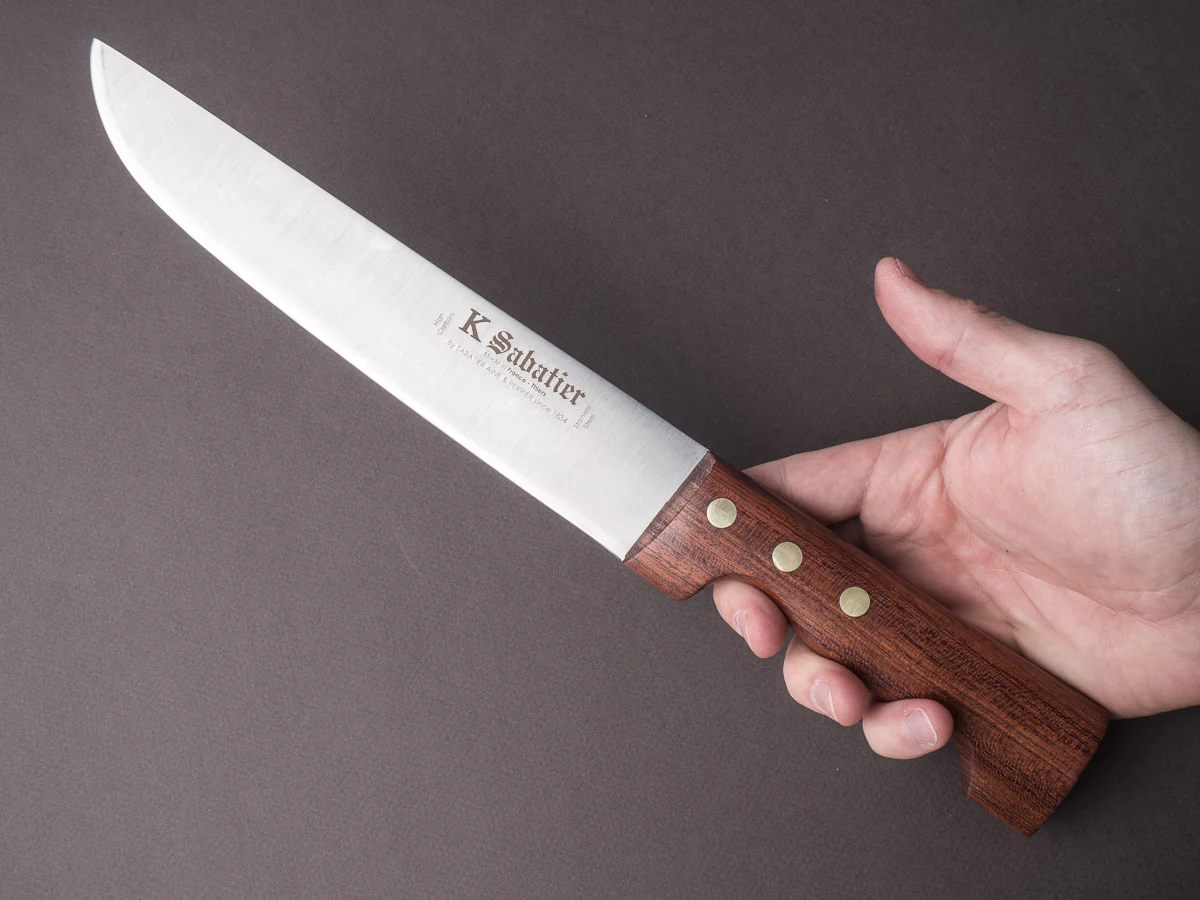 K Sabatier - Old Butcher - 8.5" Butcher - Rosewood Handle - Image 6