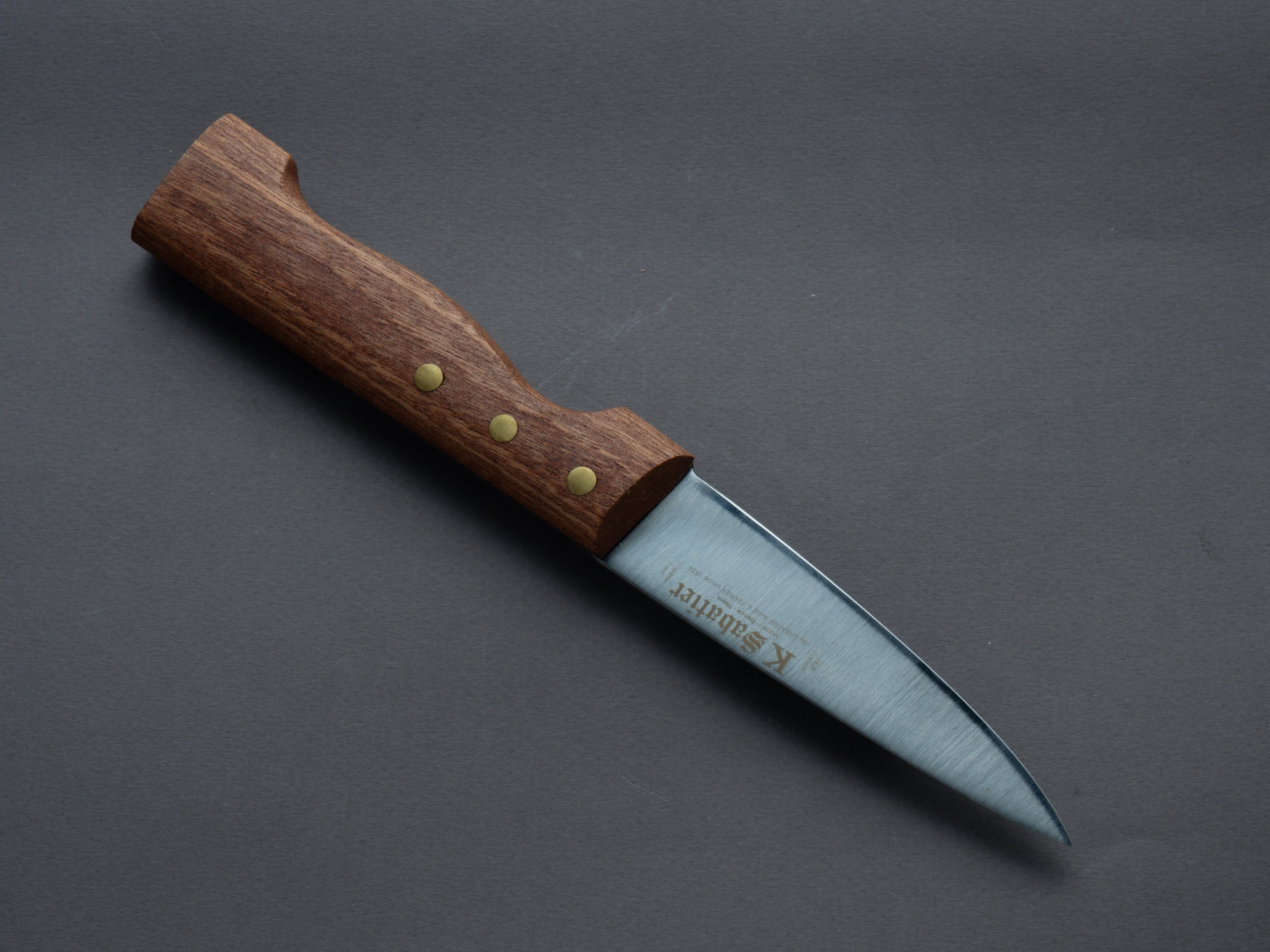 K Sabatier - Old Butcher - 4.5" Saigner Butcher - Rosewood Handle - Image 2