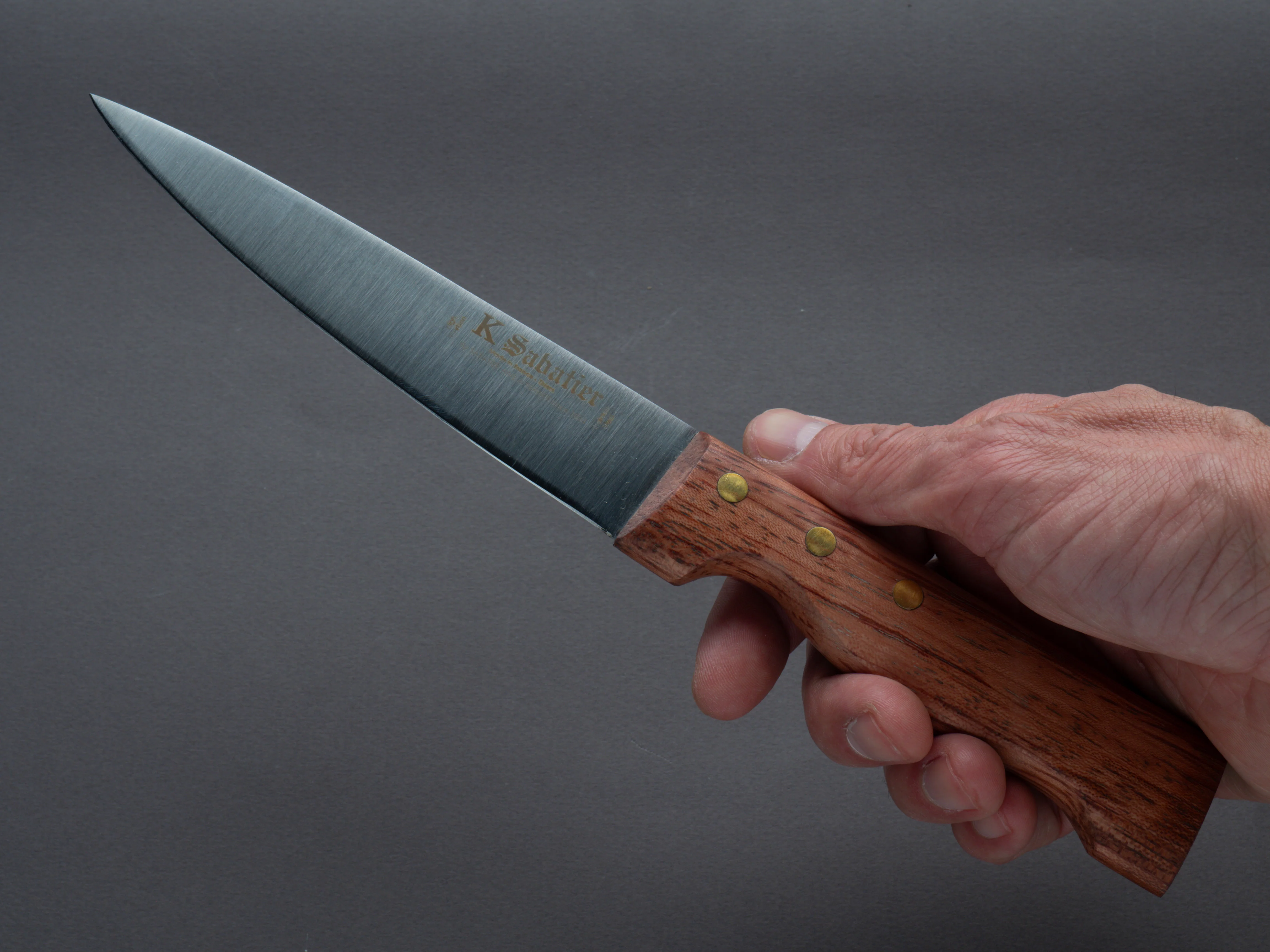 K Sabatier - Old Butcher - 5.5" Butcher - Rosewood Handle - Image 14