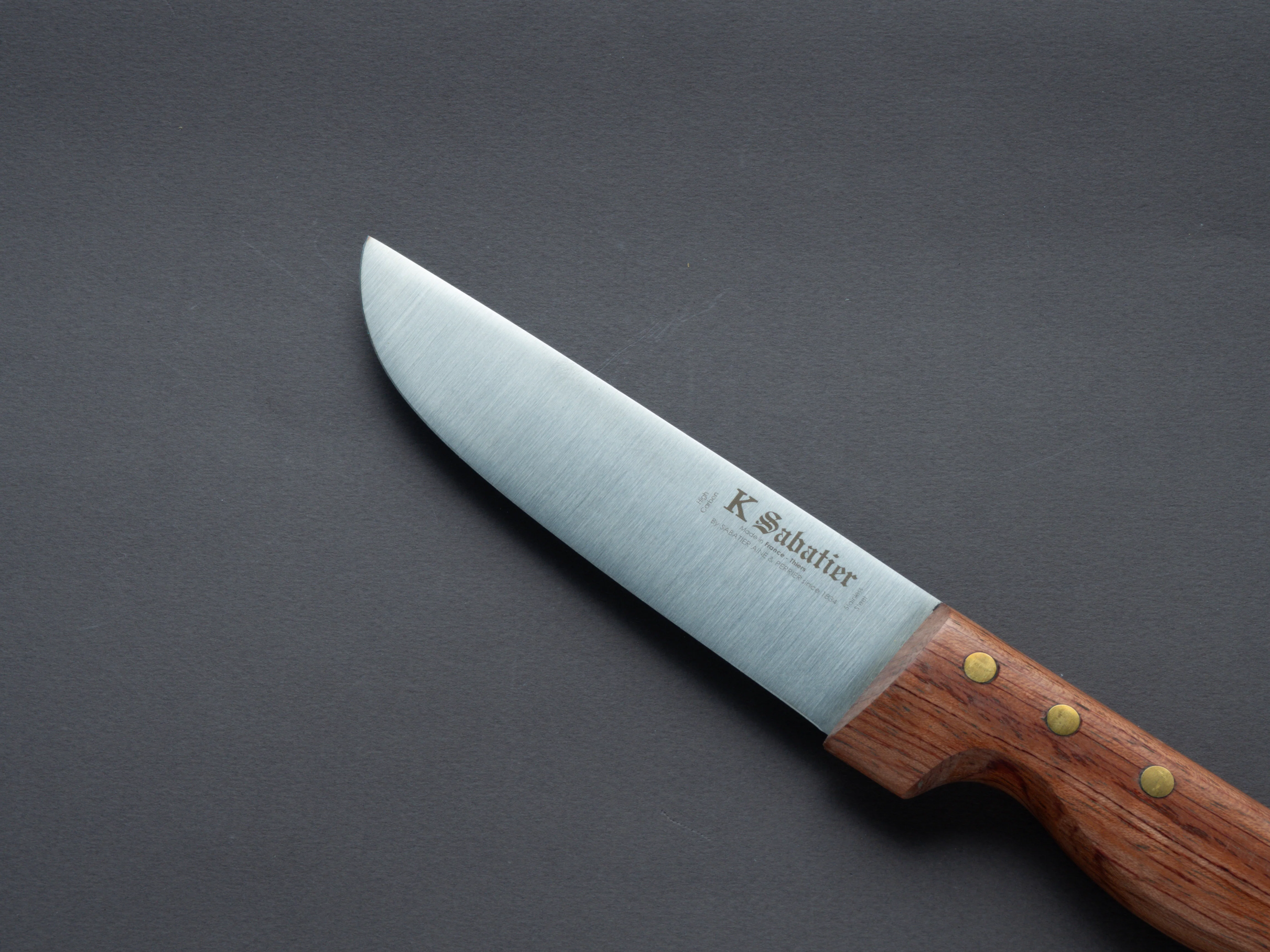 K Sabatier - Old Butcher - 5.5" Butcher - Rosewood Handle - Image 3