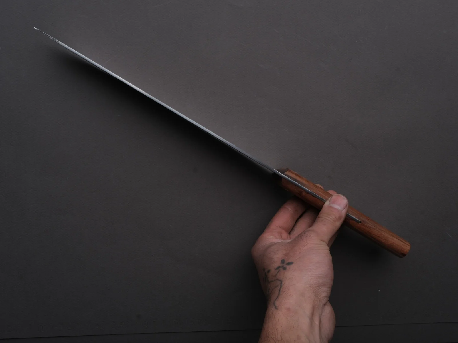 K Sabatier - Old Butcher - Stainless - Butcher - 9.5" - Rosewood Western - Image 5
