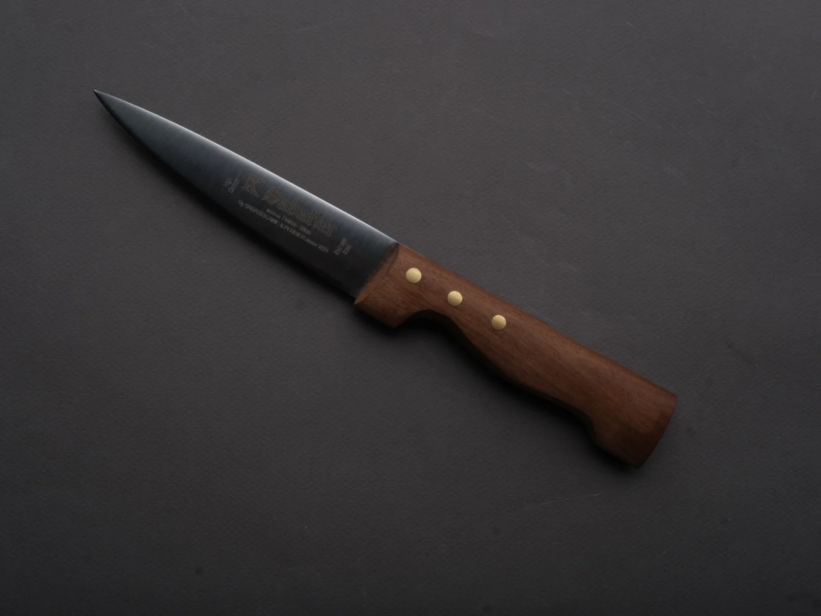 K Sabatier - Old Butcher - Stainless - Saigner - 5.5" - Rosewood Western - Image 3