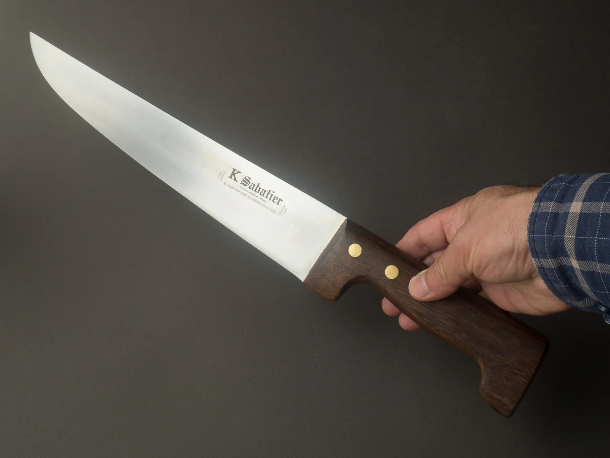 K Sabatier - Old Butcher - 11" Pointed Butcher - Rosewood Handle - Image 5