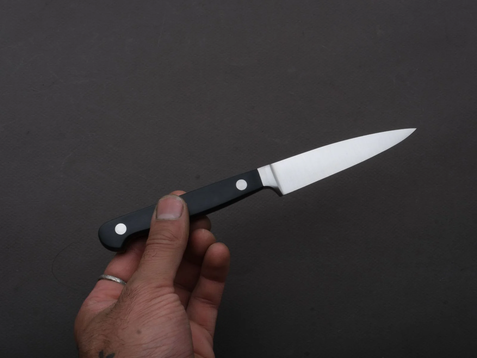 K Sabatier - Proxus - Stainless - Paring - 3.5" - Black POM Western - Image 4