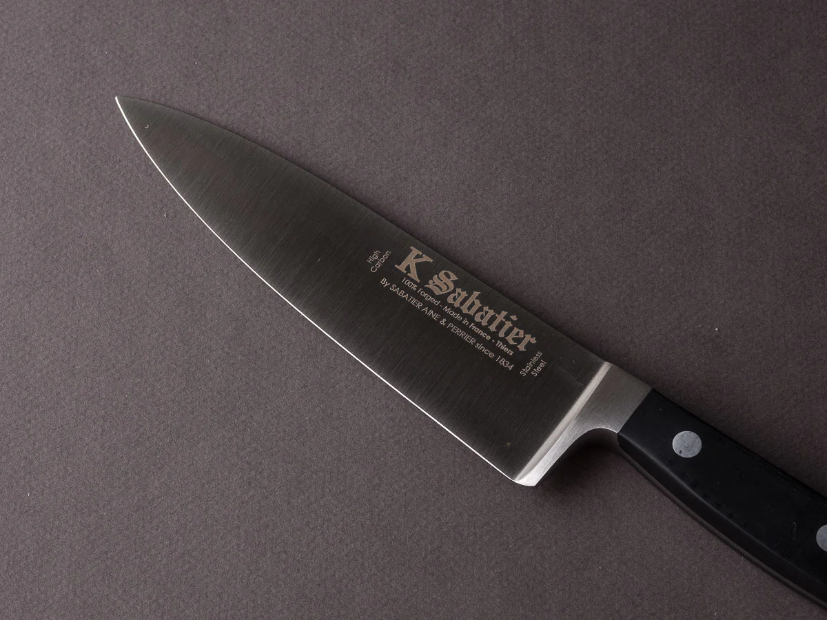 K Sabatier - Proxus - Stainless Steel - 6" Chef Knife - POM Western Handle - Image 2