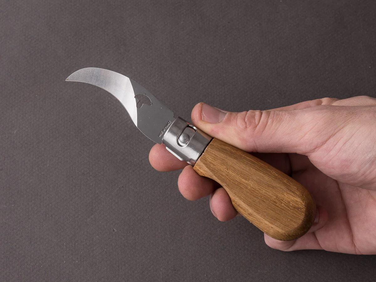 K Sabatier - Roger - Folding Mushroom Knife - Chene - Image 3
