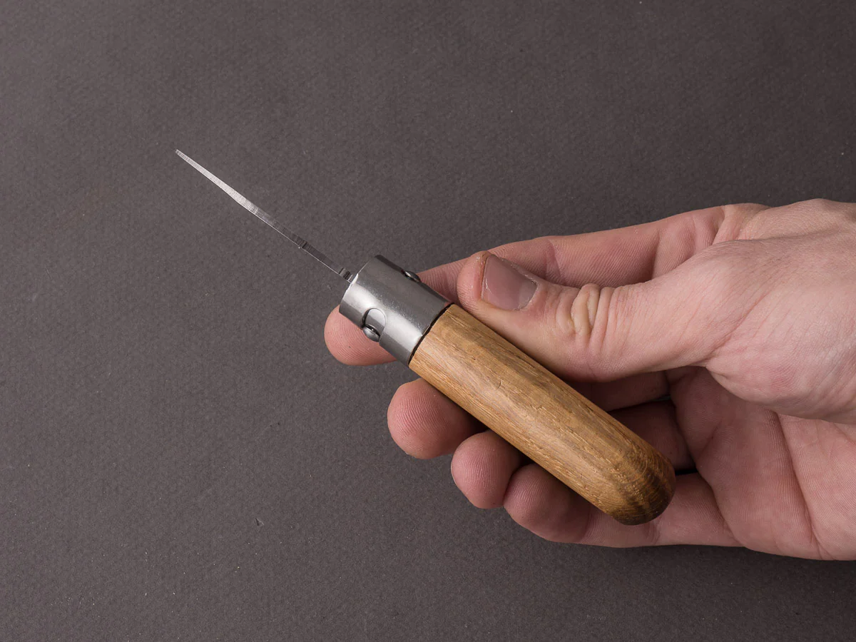 K Sabatier - Roger - Folding Mushroom Knife - Chene - Image 5