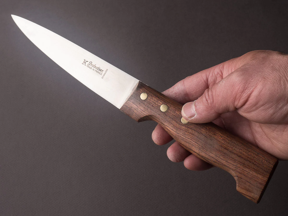 K Sabatier - Old Butcher - 6.5" - Saigner Butcher - Rosewood Handle - Image 5